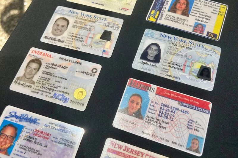 Drivers license fake